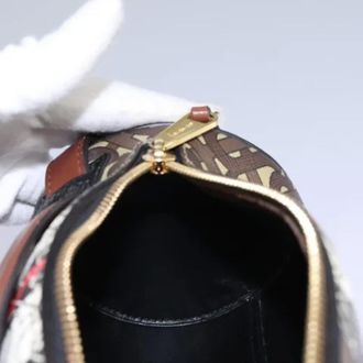 Burberry Pre-owned Mini Bags, female, Brown, Size: ONE SIZE Pre-owned Vintage Leather Mini Shoulder Bag