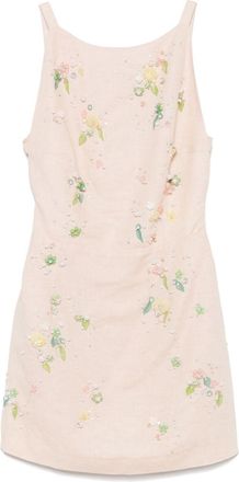 Bernadette Kimberly Mini Dress - Womens - Linen/Flax/Cotton/Viscose