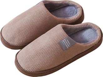 Generic Womens Slippers Fluffy Warm Winter Slippers for Women Memory Foam Plush Fleece Lined House Shoes Outdoor Indoor Warm Bedroom Shoes with Faux Fleece Li