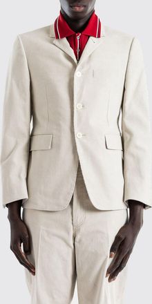 Thom Browne Blazer monopetto in velluto a coste di cotone con tre bottoni