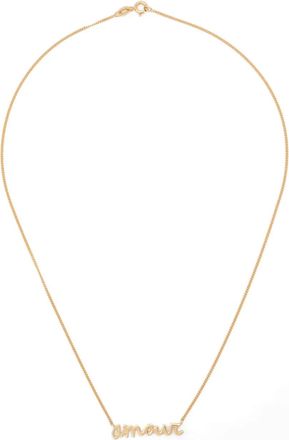 Wouters & Hendrix 18K gold Amour necklace - Oro