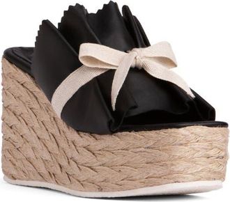 BEAUTIISOLES Noelle Platform Sandal in Black at Nordstrom, Size 11