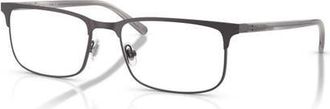 Brooks Brothers 55mm Rectangle optical glasses in Grey at Nordstrom