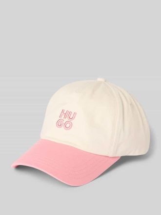 HUGO BOSS Basecap mit Label-Stitching Modell Asya in Pink, Gr&ouml;&szlig;e 1