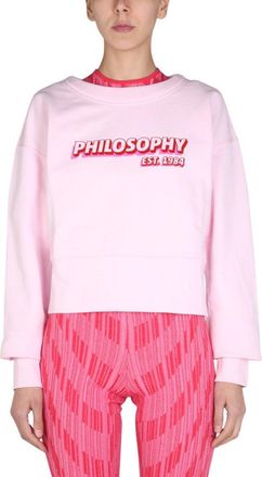 Philosophy di Lorenzo Serafini Boat Neck Sweatshirt