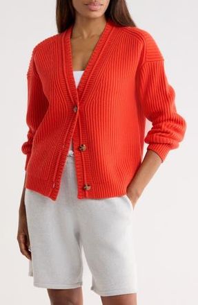 TWP Cashmere Cardigan in Summer Tomato at Nordstrom Rack, Size Xx-Small