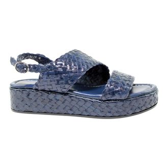 Pons Quintana Flat Sandals, female, Blue, Size: 9 US 322 Azulon Flat Sandal
