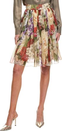 Dolce & Gabbana Silk Skirt