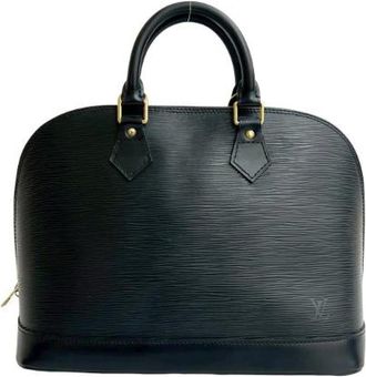 Louis Vuitton Pre-owned Handbags, female, Black, Size: ONE SIZE Pre-owned Vintage Handbag