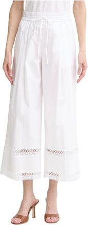 Twinset Culotte - - Trousers - Donna - Bianco - S