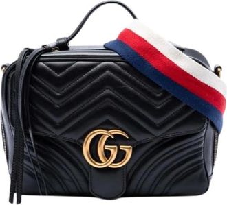 Gucci Borsa a spalla Pre-owned GG Marmont - - Pre-owned - Donna - Nero - ONE SIZE