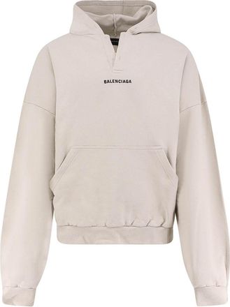 Balenciaga Cotton Sweatshirt With Hood