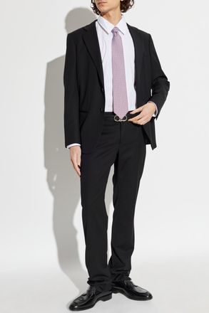 Burberry Shirt With Logo, Mens, White