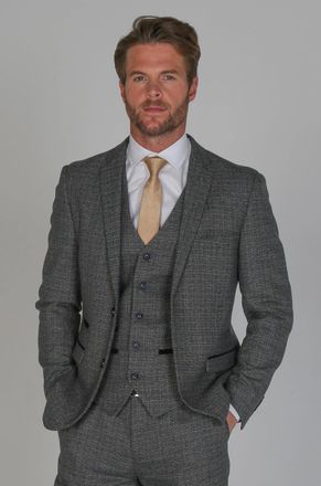 PAUL ANDREW Ralph - Tweed Check Blazer Classic Sport Coat