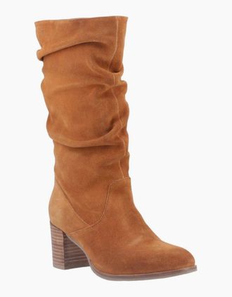 Hush Puppies Womens Cosima Womens Knee High Boots - Brown - Size: 7