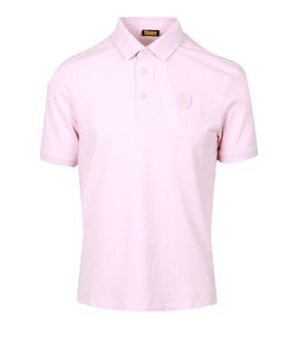 Blauer T-Shirts und Polos Pink