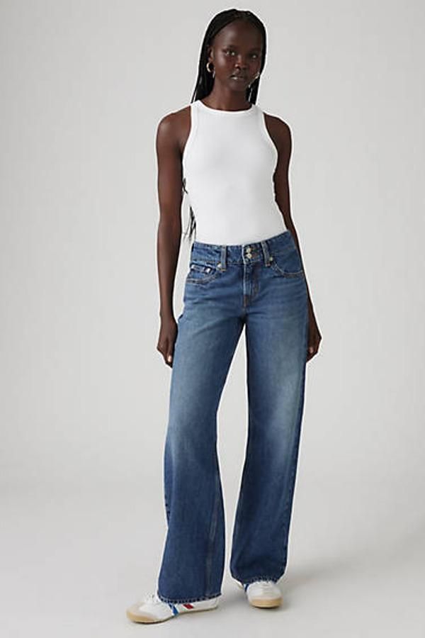 Levi's Baggy Dad Jeans, OWN IT Stone, 33W 32L Femme dès 85,19