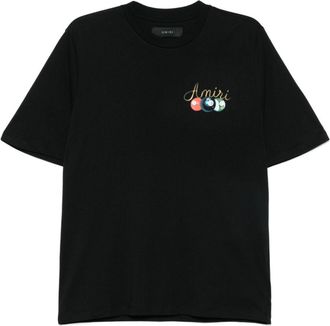 Amiri T-shirt Pool Cue - Nero