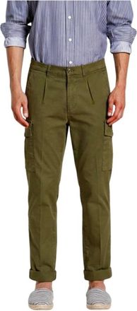 Mason's Cargo Broek - Heren - Slim Fit Broeken - Groen - 2XL - Katoen - Broeken