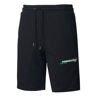 Puma Club Shorts Black White Green 597479-01