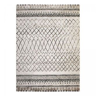 Un amour de tapis Alfombra bereber con motivos &eacute;tnicos, crudo 120x170