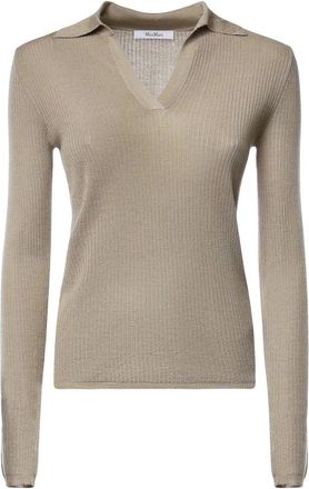 Max Mara Dames, Tops, Beige, Maat: S