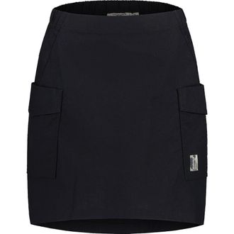 Maloja Klekm Organic Hemp Stretch Skirt - Womens in Deep Black at Nordstrom, Size X-Large