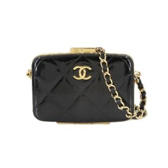 Chanel Pre-owned Clutches, female, Black, Size: ONE SIZE Pre-owned Card case