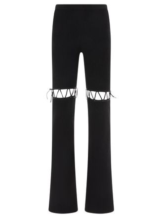 Nensi Dojaka Flared Laced Leggings