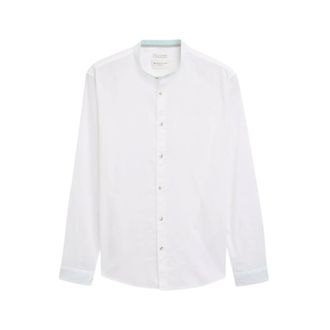 Tom Tailor Casual Shirt - Heren - Overhemden - Wit - Maat: 2XL