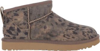 UGG Brown Printed Ultra Mini Boots