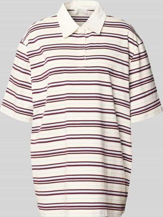 LeGer By Lena Gercke T-Shirt mit Polokragen Modell Cora in Offwhite, Gr&ouml;&szlig;e 34