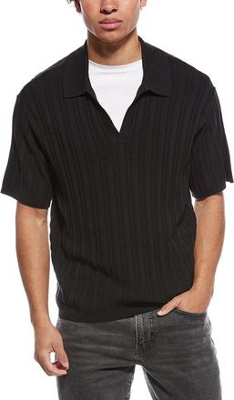 Frame Denim FRAME Silk-Blend Polo Sweater