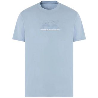 A|X Armani Exchange T-shirt - Heren - T-shirts - Blauw - S - Tops