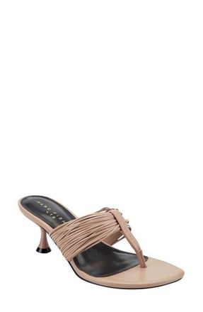 Marc Fisher Pamilla Sandal in Light Natural at Nordstrom, Size 6.5