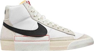 Nike Heren Blazer 77 Pro Club Mid Cut Trainers (Wit)