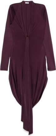 Ferragamo Knot-Detail Dress - Womens - Viscose/Spandex/Elastane