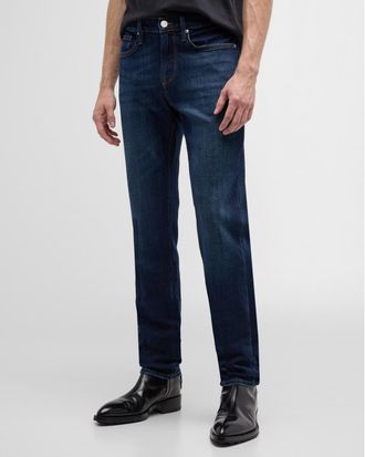 Frame Denim Mens LHomme Straight-Leg Jeans