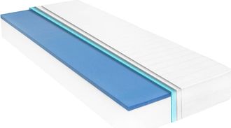 vidaXL Colch&oacute;n De Espuma Viscoel&aacute;stica 18 Cm 100x200 Cm H2