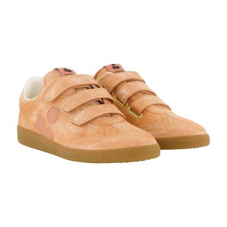 Isabel Marant Womens Beth Sneaker Beige Goatskin