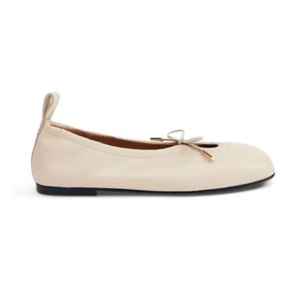 Alohas Alohas, Schoenen, Dames, Wit, 39 EU, Leer, Rosalind leren ballerinas