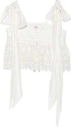 Chlo&eacute; Top in cotone Chlo&egrave;