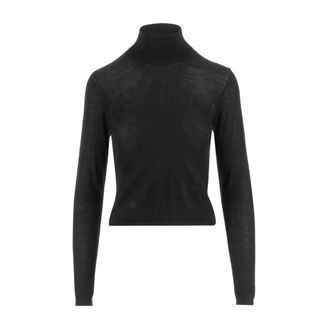 The Garment Bergen Turtleneck Blouse - Dames - Coltruien - Zwart - M - Truien & Vesten