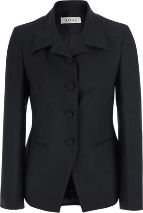 R&oacute;he Mujer, Chaquetas, Negro, Talla: L