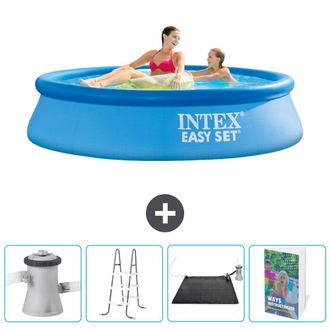 Intex Piscina Easy Set Redonda - 244x61 Cm - 7-piezas Scb112