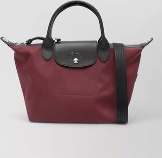 Longchamp versatile tote bag foldable design