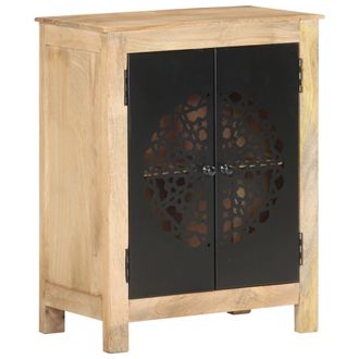 vidaXL Vidaxl - Aparador De Madera Maciza De Mango 60x35x75 Cm