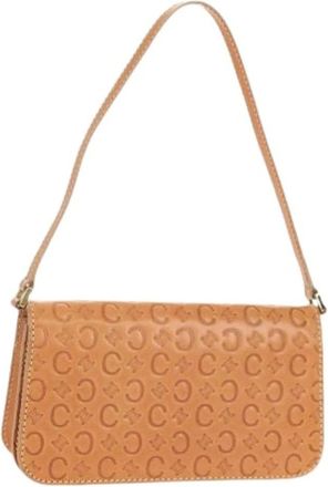 Celine Pre-owned Shoulder Bags, female, Beige, Size: ONE SIZE Pre-owned Accessory Pouch