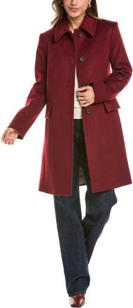 Fleurette Club Collar Wool Coat