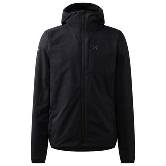 Hagl&ouml;fs L.I.M Mimic Barrier Hood Kunstfaserjacke f&uuml;r Herren | schwarz